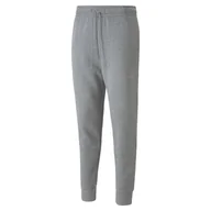 Dresy męskie - Spodnie dresowe męskie Puma CLASSICS TECH szare 53151203-XL - miniaturka - grafika 1