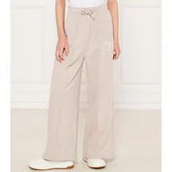 Spodnie sportowe damskie - Calvin Klein Jeans Spodnie dresowe flare fit - miniaturka - grafika 1