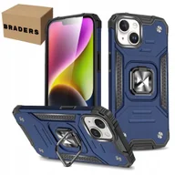 Etui i futerały do telefonów - Pancerne etui Ring Armor do iPhone 15 Plus z uchwytem - niebieskie - miniaturka - grafika 1