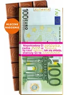 Czekolada - Czekolada 456 Banknot 100 Euro (Czekolada Z Nadzieniem) - miniaturka - grafika 1