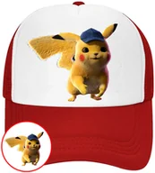 Czapki i chusty sportowe męskie - CZAPKA Z DASZKIEM POKEMON PIKACHU DLA DZIECI SIATKA - miniaturka - grafika 1
