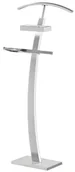 Wieszaki i stojaki - Biały wieszak stojący do garderoby D0-S08 - miniaturka - grafika 1