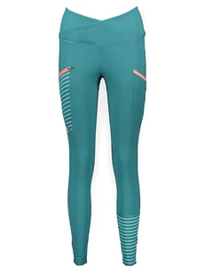 ORTOVOX Funkcyjne legginsy wspinaczkowe "Mandrea" w kolorze turkusowym - Spodnie sportowe damskie - miniaturka - grafika 1