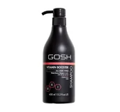 Szampony do włosów - GOSH VITAMIN BOOSTER WEGAŃSKI SZAMPON DO WŁOSÓW ZNISZCZONYCH 450ML - miniaturka - grafika 1