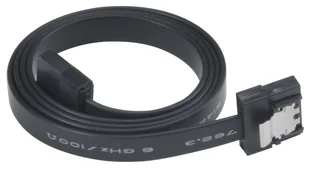 Akasa Similis kabel PROSLIM SATA III do 6Gb/s 30 cm czarny B561215 (AK-CBSA05-30BK) - Kable komputerowe i do monitorów - miniaturka - grafika 2