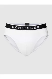 Figi z paskiem z logo w zestawie 3 szt - Schiesser - Majtki damskie - miniaturka - grafika 1