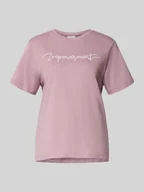 Koszulki i topy damskie - T-shirt z okrągłym dekoltem model ‘SYBIL EMPOWERMENT’ - miniaturka - grafika 1