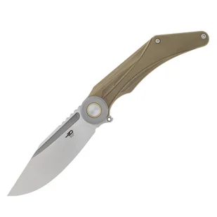 Nóż składany Bestech Knives Seraph M390 - Bronze Titanium/Satin - Noże - miniaturka - grafika 1