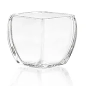 Miski i półmiski - Salaterka kwadratowa 9,5 x 9,5 x 7,5 cm transparentny - miniaturka - grafika 1