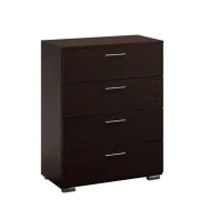 Komody - Komoda Z Szufladami Wenge 80Cm B8-Z85 - miniaturka - grafika 1