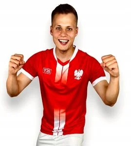Koszulka Reprezentacji Polski Y3S - Koszulki sportowe męskie - miniaturka - grafika 1