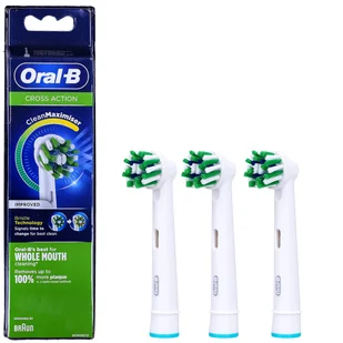 ORAL-B Końcówka do szczoteczek Cross Action 3 szt. Oryginał - Końcówki do szczoteczek elektrycznych - miniaturka - grafika 1