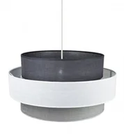 Lampy sufitowe - DUOLLA Lampa wisząca Space, biała/szara/antracyt - miniaturka - grafika 1