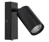 Lampy ścienne - Rabalux 2084 - Kinkiet punktowy SOLO 1xGU10/25W/230V czarny - miniaturka - grafika 1