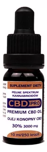CBD PRO Olejek konopny CBD Pro 30% 3000mg - 10ml - Suplementy naturalne - miniaturka - grafika 1