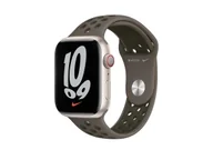 Akcesoria do zegarków - APPLE Pasek Apple Watch 45mm Midnight Olive Gray/Cargo Khaki Nike Sport Band - Regular - miniaturka - grafika 1