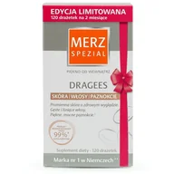 Włosy, skóra, paznokcie - Merz Spezial Dragees 120 Drażetek - miniaturka - grafika 1