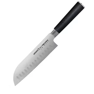 Samura Samura MO-V nóż Santoku hollow ground 7.0&quot;/18 SM-0094 - Noże kuchenne - miniaturka - grafika 1