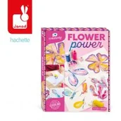 Zabawki kreatywne - Zestaw kreatywny Malowanie łańcuszkiem Pouring painting Kwiaty I love creativity 8+, Janod - miniaturka - grafika 1