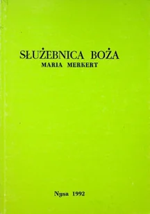 Służebnica Boża - Religia i religioznawstwo - miniaturka - grafika 1