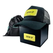 Czapki i chusty sportowe męskie - John hatter czapka z daszkiem baseball cap czarna grow up - miniaturka - grafika 1