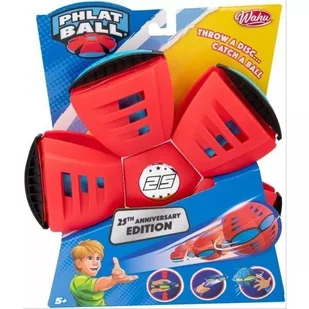 Phlat Ball: Klasyczny frisbee, edycja 25-lecia - czerwono-niebieski - Zabawki i gry sportowe - miniaturka - grafika 1