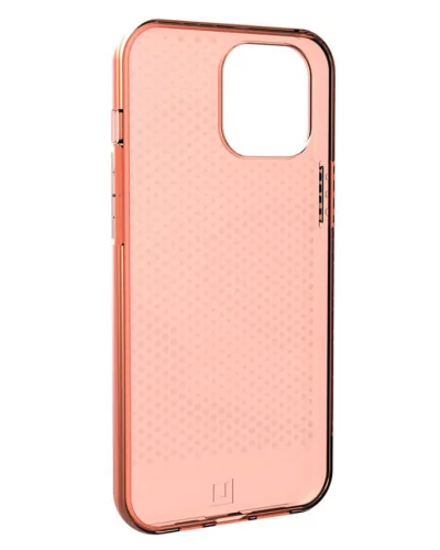 Etui do iPhone 12 Pro Max UAG Lucent - pomarańczowe