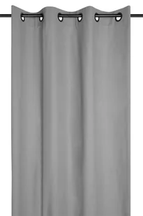 Zasłona DUO jasnoszara 135x240 bawełniana - Zasłony - miniaturka - grafika 1