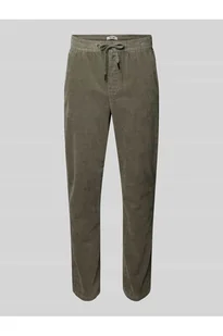 Spodnie sztruksowe o kroju tapered z mieszanki bawełny model LINUS - Only & Sons - Spodnie męskie - miniaturka - grafika 1