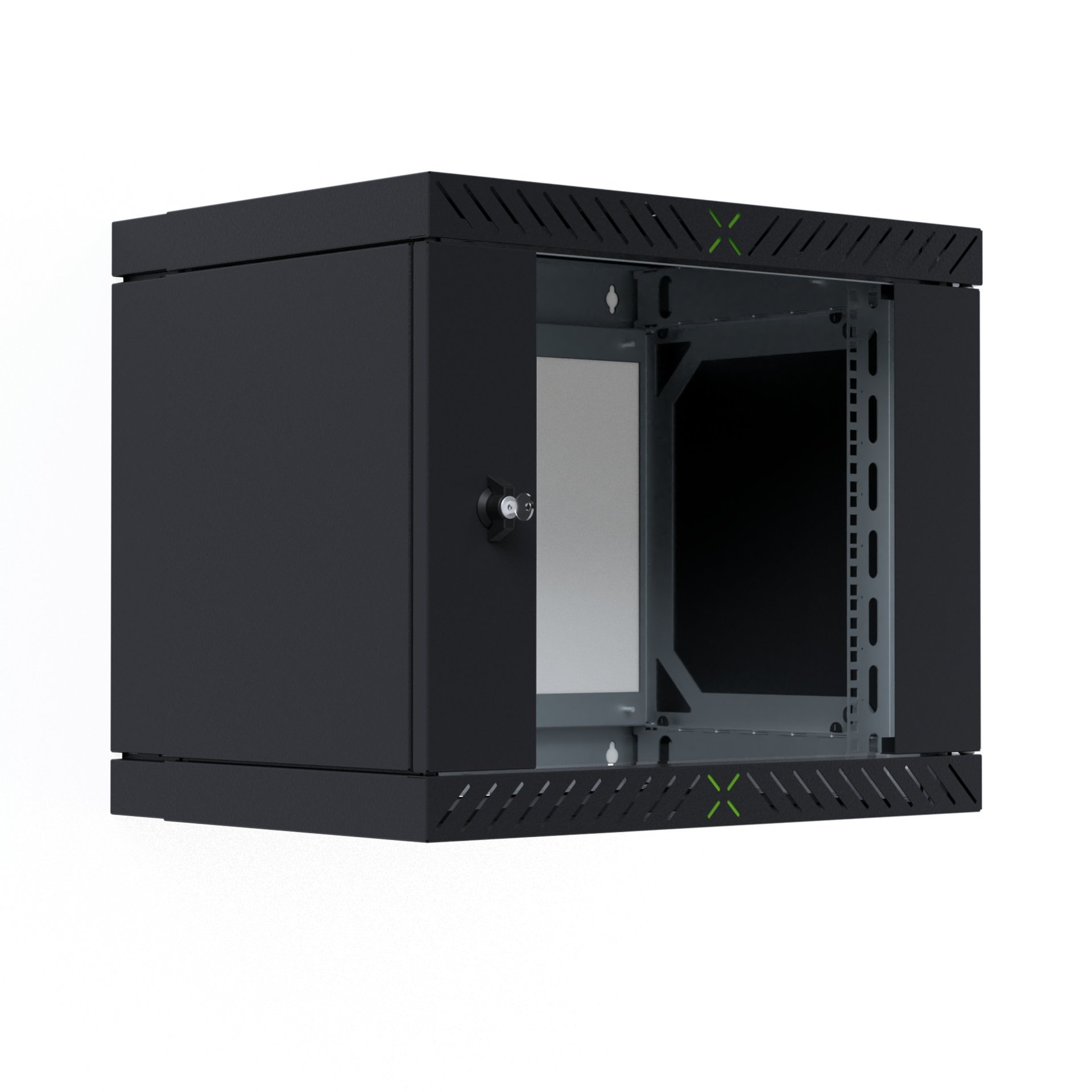 EFB Elektronik WGX-0906TS.G1 stojak 9U Szafa wisząca Czarny