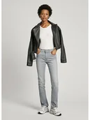 Spodenki damskie - Pepe Jeans Dżinsy - Slim fit - w kolorze jasnoszarym - miniaturka - grafika 1