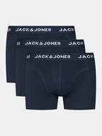 Majtki męskie - Jack&Jones Komplet 3 par bokserek 12171946 Granatowy - miniaturka - grafika 1