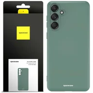Etui i futerały do telefonów - Spacecase Etui Silicone Case Galaxy M55 5G dark green - miniaturka - grafika 1