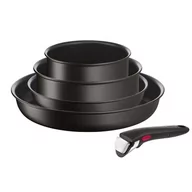 Zestawy garnków i patelni - Zestaw patelni TEFAL Ingenio Eco Resist L3979253 (5 elementów)  - miniaturka - grafika 1