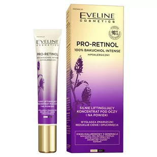 Eveline Cosmetics Cosmetics Pro-Retinol 100% Bakuchiol silnie liftingujący koncentrat pod oczy i na powieki 20ml 64284-uniw - Kosmetyki pod oczy - miniaturka - grafika 1