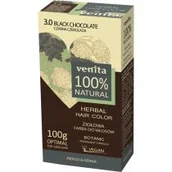 Farby do włosów i szampony koloryzujące - Venita Herbal Hair Color ziołowa farba do włosów 3.0 Czarna Czekolada 100g - miniaturka - grafika 1