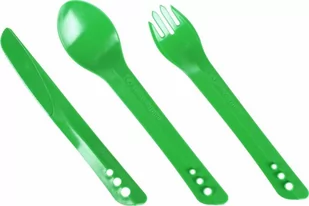 Lifeventure Sztućce turystyczne - green - Zestawy sztućców - miniaturka - grafika 1