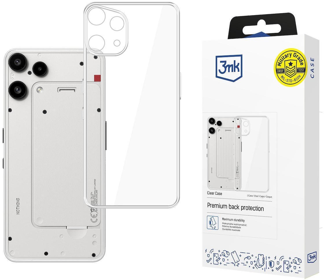 3MK Nothing Phone 3a Lite - 3mk Clear Case