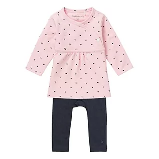 Bluzki dla niemowląt - Noppies Niemowlęta G Nos 2-częściowy zestaw spodni, Light Rose - C092, 68 cm - grafika 1