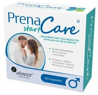 Witaminy i minerały - Aliness PrenaCare® START dla mężczyzn starających się o dziecko  60vkaps. - miniaturka - grafika 1