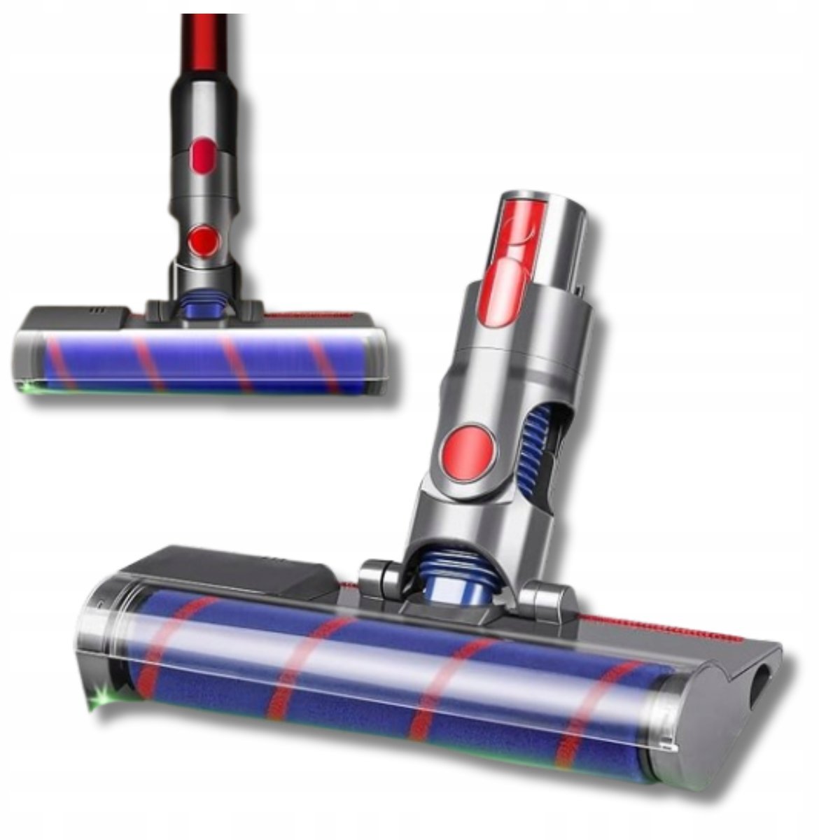 Szczotka Led Miekka Rolka Koncowka Do Odkurzacza V7 V8 V10 V11 V15 Obrotowa