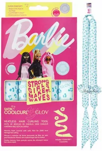 GLOV - BARBIE - Satin CoolCurl - Heatless Hair Curling Tool - Zestaw do kręcenia włosów bez użycia ciepła - Edycja limitowana - Blue Panther - Kosmetyki do stylizacji włosów - miniaturka - grafika 1