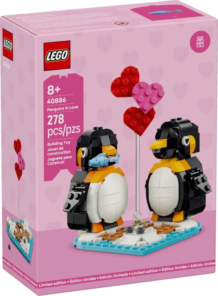 Zestaw Lego 40886 Zakochane pingwiny