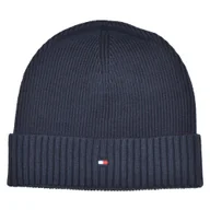 Czapki i chusty sportowe męskie - Czapka zimowa Tommy Hilfiger Essential Flag Beanie - AM0AM10337-DW6 - miniaturka - grafika 1