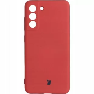 Bizon Etui Case Silicone Galaxy S21 FE ciemny róż BCSGALS21FERR - Etui i futerały do telefonów - miniaturka - grafika 1
