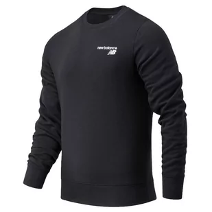 Bluza New Balance MT03911BK - czarna - Bluzy sportowe męskie - miniaturka - grafika 1