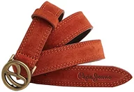 Paski - Pepe Jeans Damski pasek Athena, drewno cedrowe, L, Drewno cedrowe, L - miniaturka - grafika 1