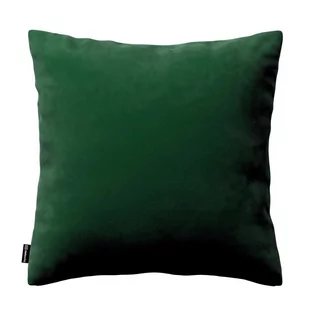 Dekoria Poszewka Kinga na poduszkę butelkowa zieleń 43 × 43 cm Velvet 100-704-13 - Poszewki na poduszki - miniaturka - grafika 1