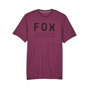 T-SHIRT FOX NON STOP SS TECH TEE SANGRIA M - Koszulki męskie - miniaturka - grafika 1