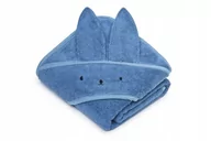 Ręczniki - MEMI Bambusowy ręcznik navy blue - rabbit 68948-uniw - miniaturka - grafika 1